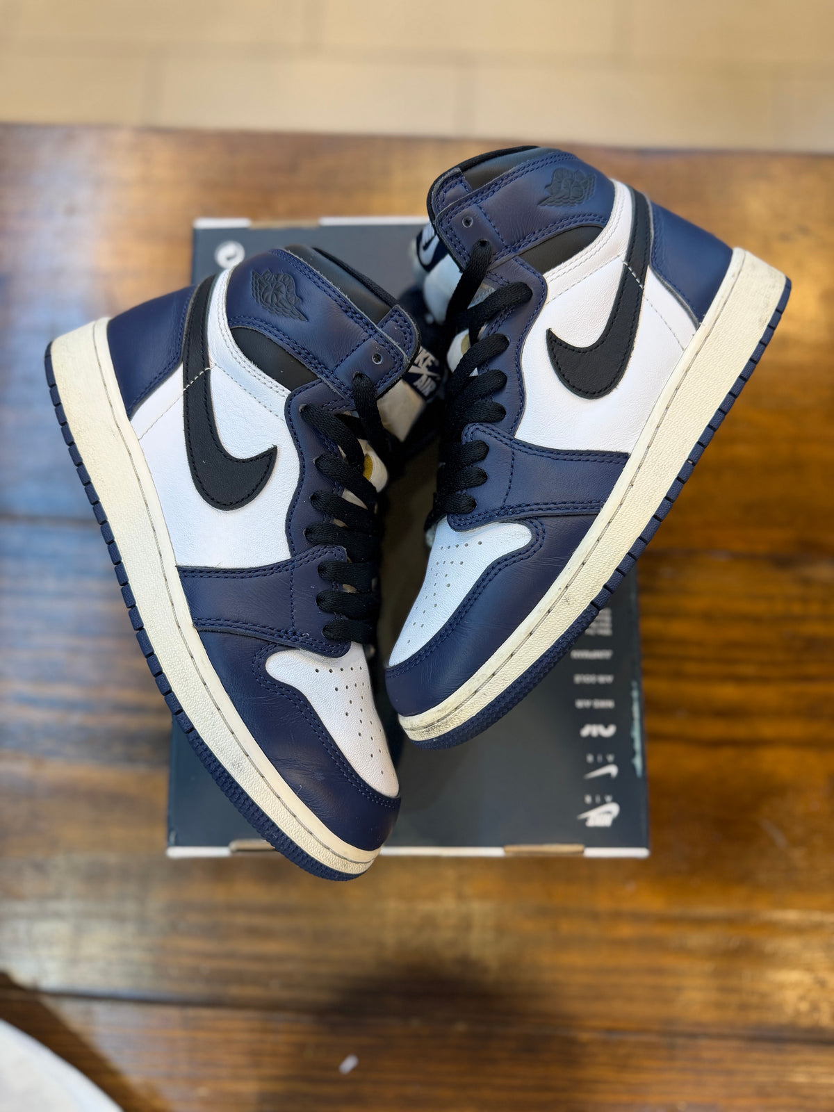 Jordan 1 Retro High OG Midnight Navy (GS) PRE-OWNED