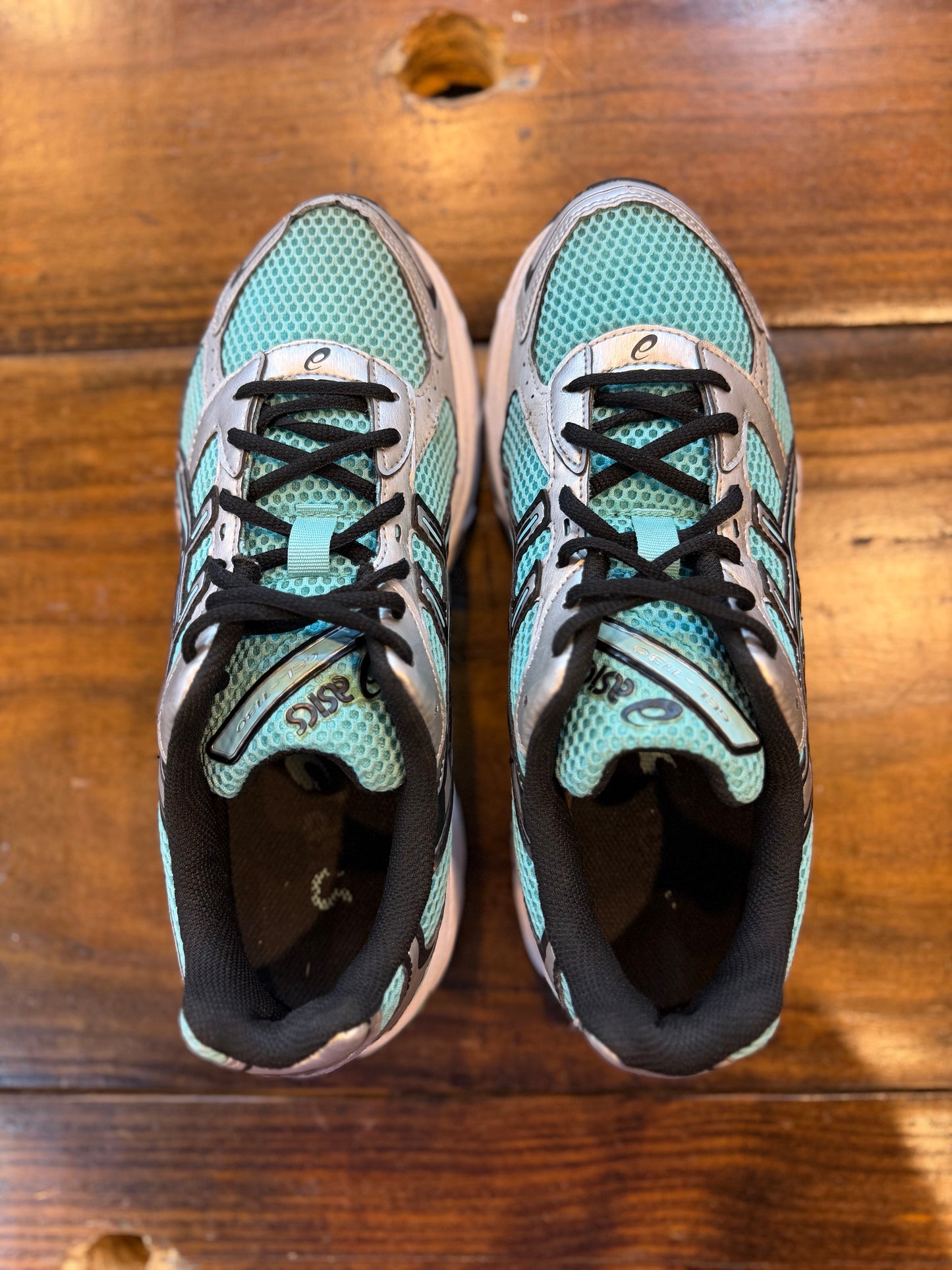 ASICS Gel-1130 Larimar Blue Silver PRE-OWNED