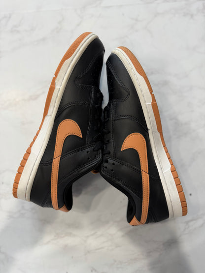 Nike Dunk Low Black Amber Brown PRE-OWNED