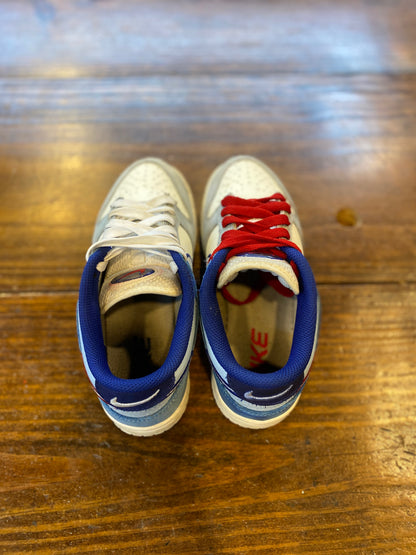 Nike Dunk Low Armory Blue Red Mesh (GS) PRE-OWNED