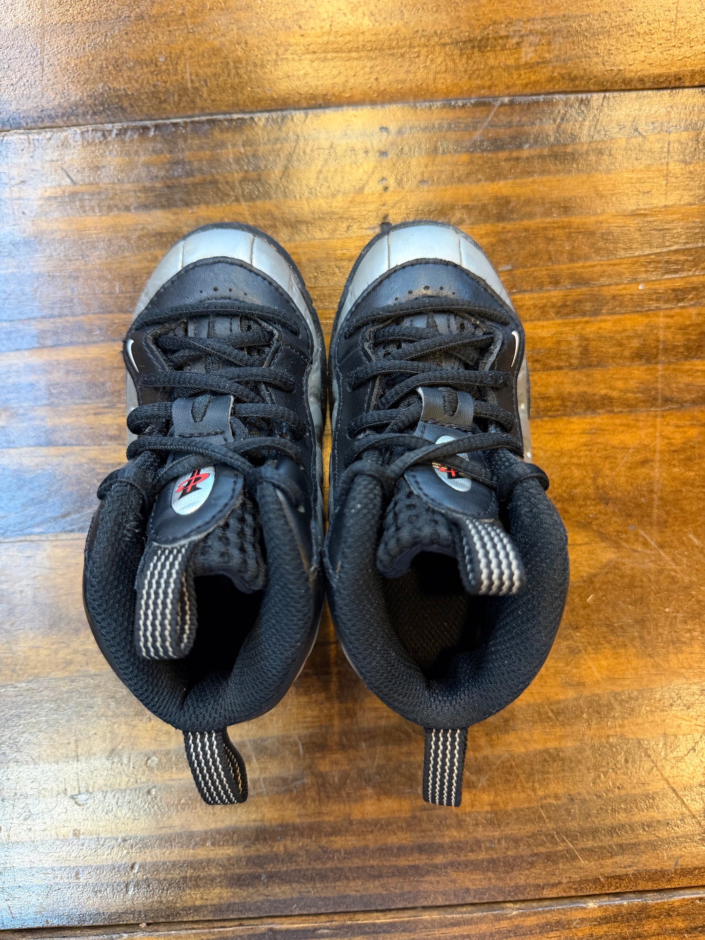 Nike Air Foamposite One Chrome Black (TD) PRE-OWNED