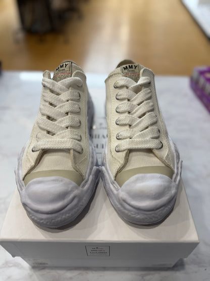 Maison Mihara Yasuhiro Hank OG Sole Canvas Low White PRE-OWNED
