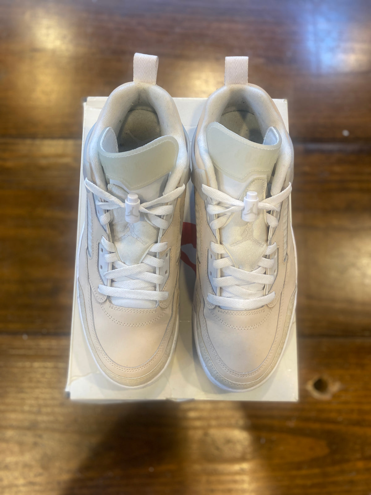 Jordan Spizike Low Sanddrift White PRE-OWNED
