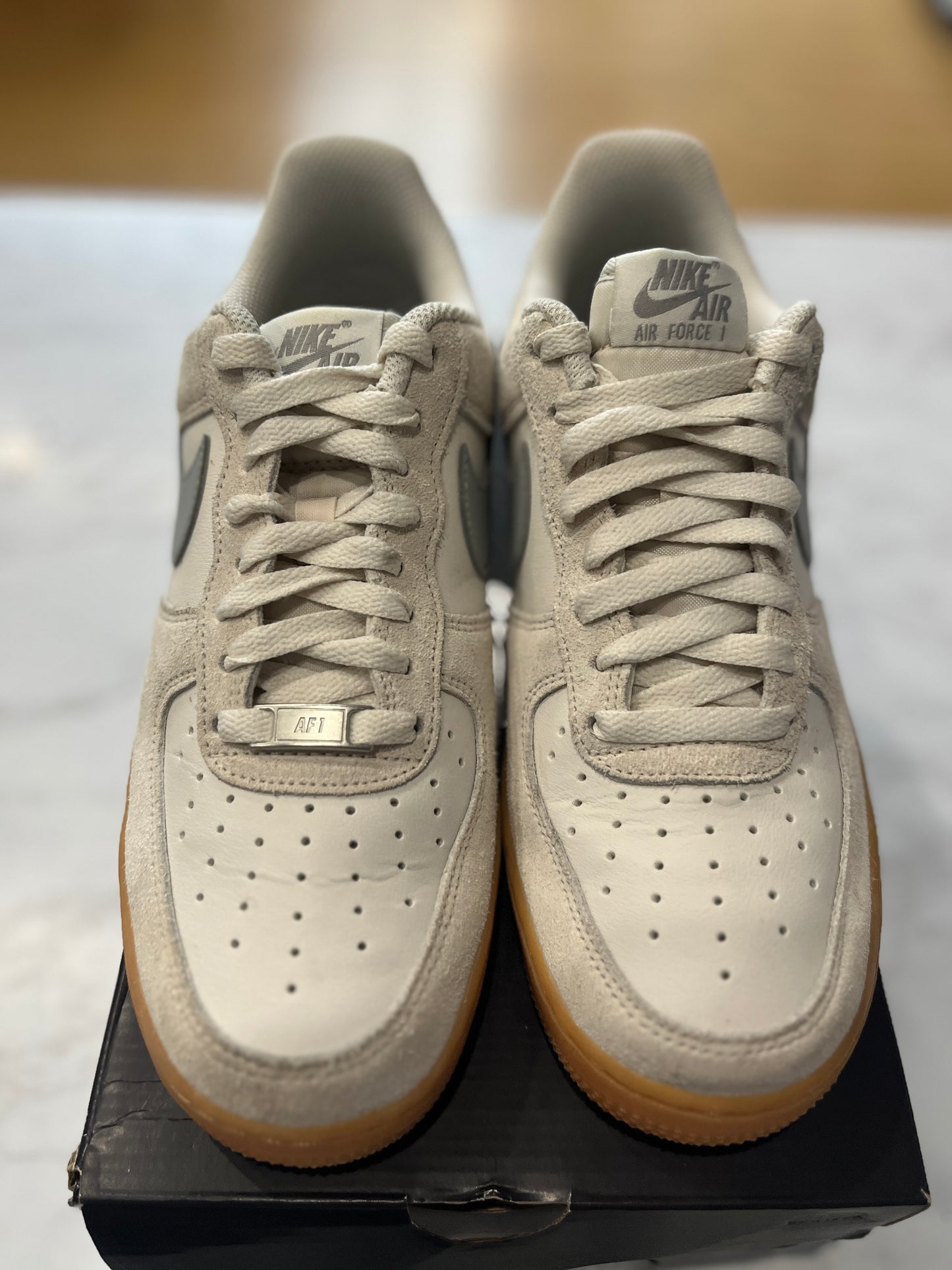 Nike Air Force 1 Low '07 LV8 Phantom Light Smoke Gum PRE-OWNED