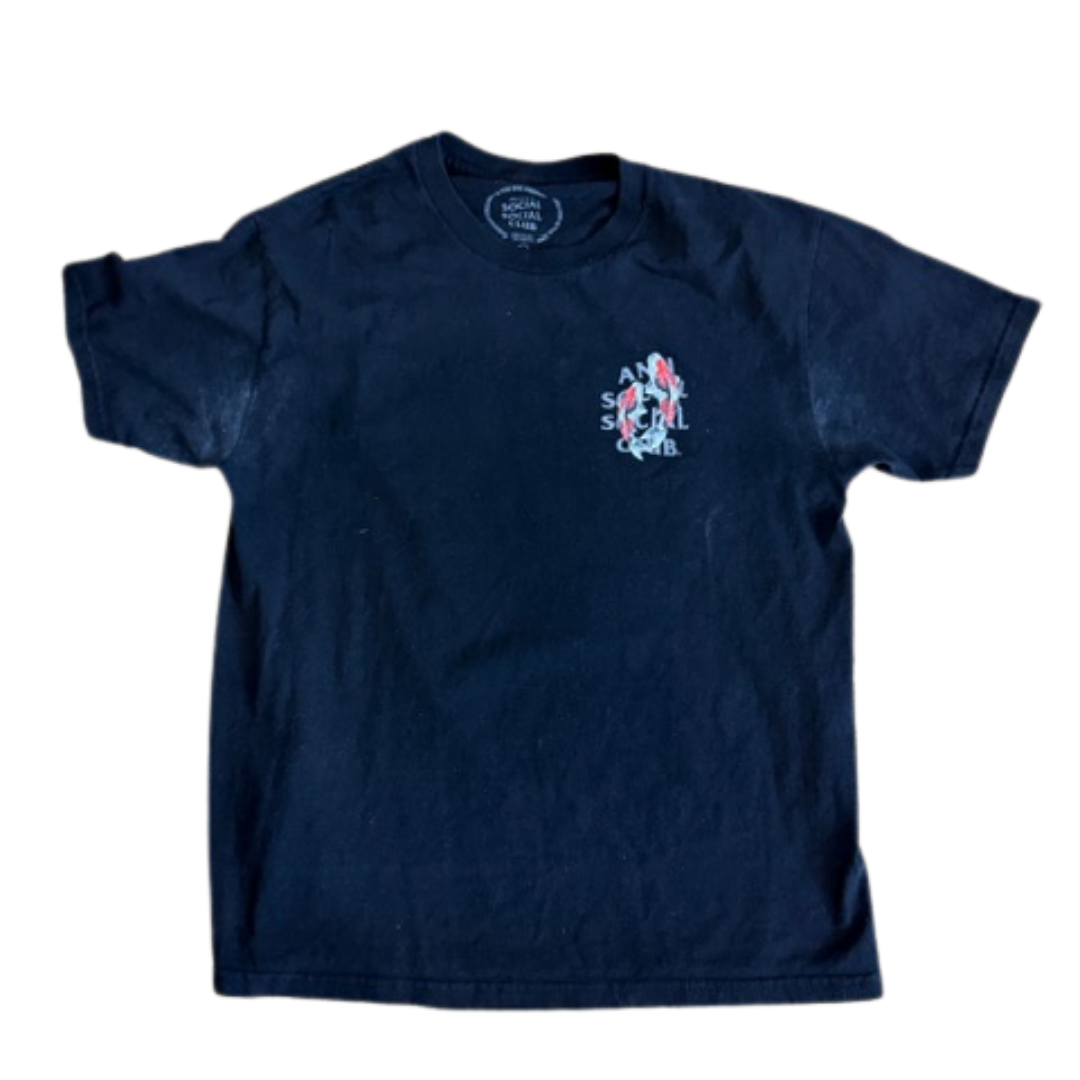 Anti Social Social Club Koi Garden 3M Reflective Tee (PRE-OWNED)