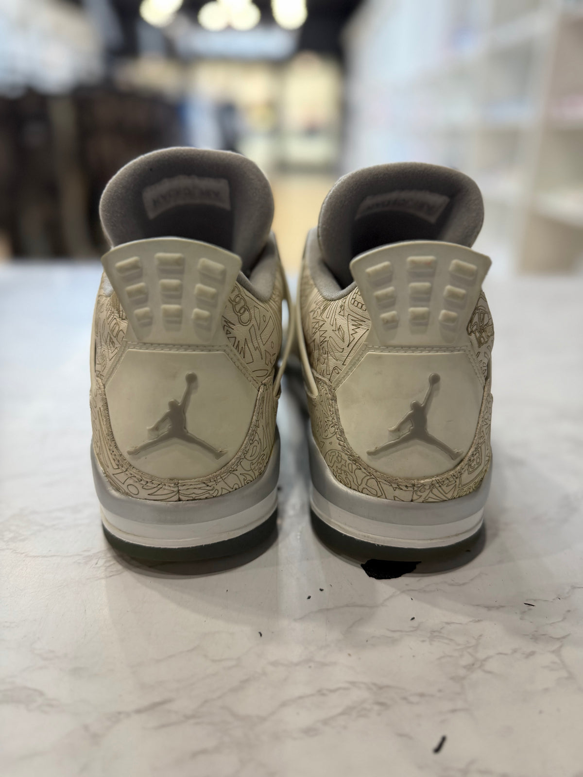 Jordan 4 Retro 30th Anniversary Laser PRE-OWNED