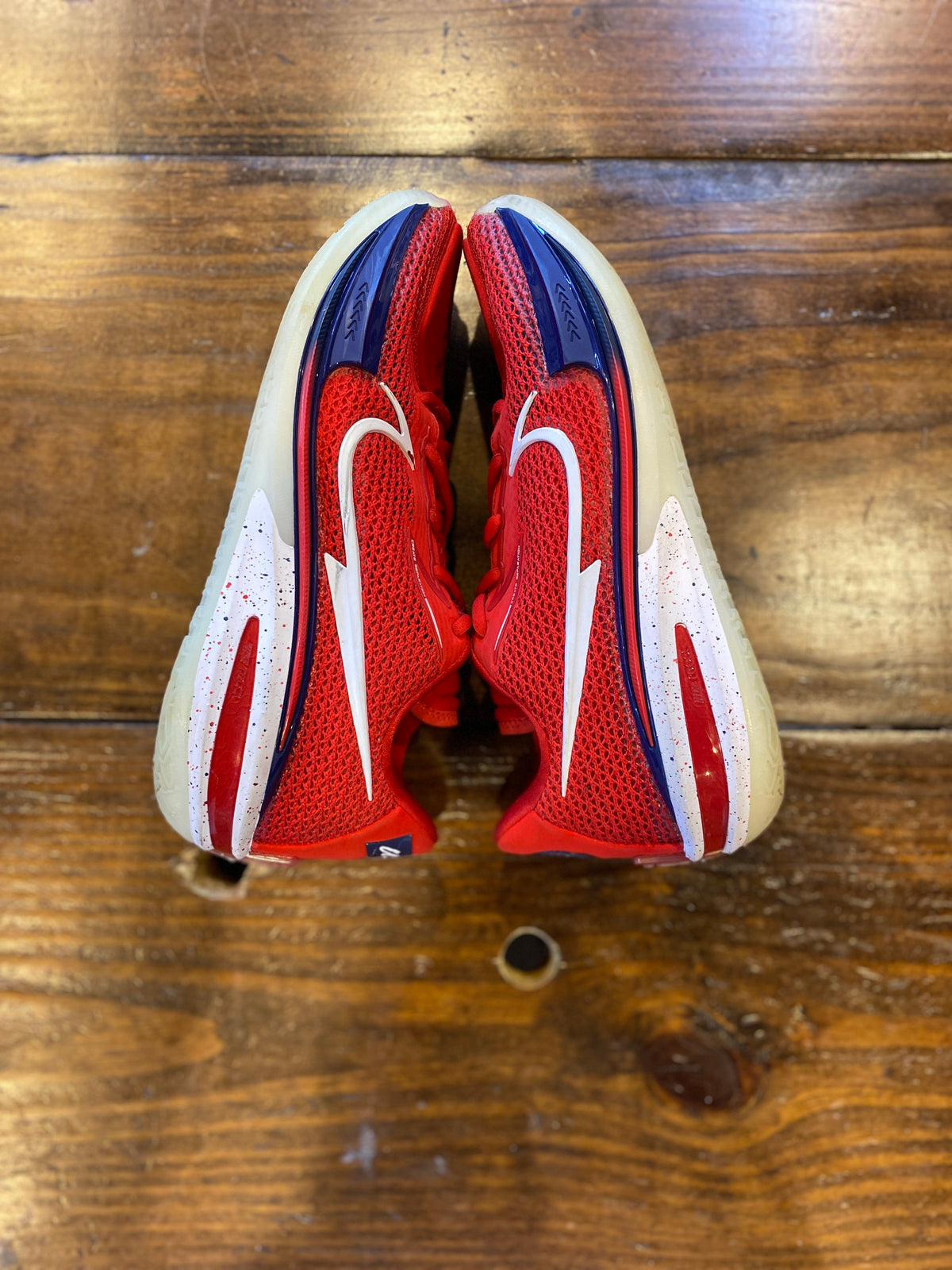 Nike Air Zoom GT Cut EYBL Team USA Sport Red PRE-OWNED