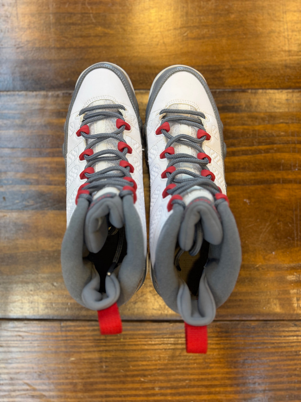 Jordan 9 Retro Fire Red (GS) PRE-OWNED