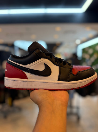 Jordan 1 Low Bred Toe 2.0 PRE-OWNED