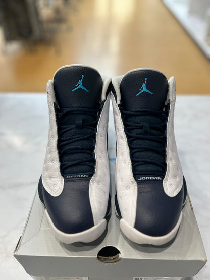 Jordan 13 Retro Obsidian Powder Blue White PRE-OWNED