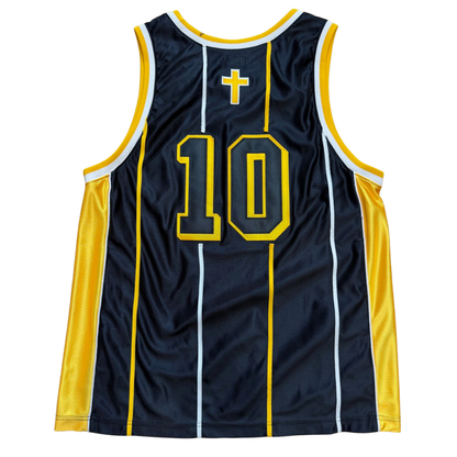 Supreme St. Supreme Basketball Jersey Black (PRE-OWNED)