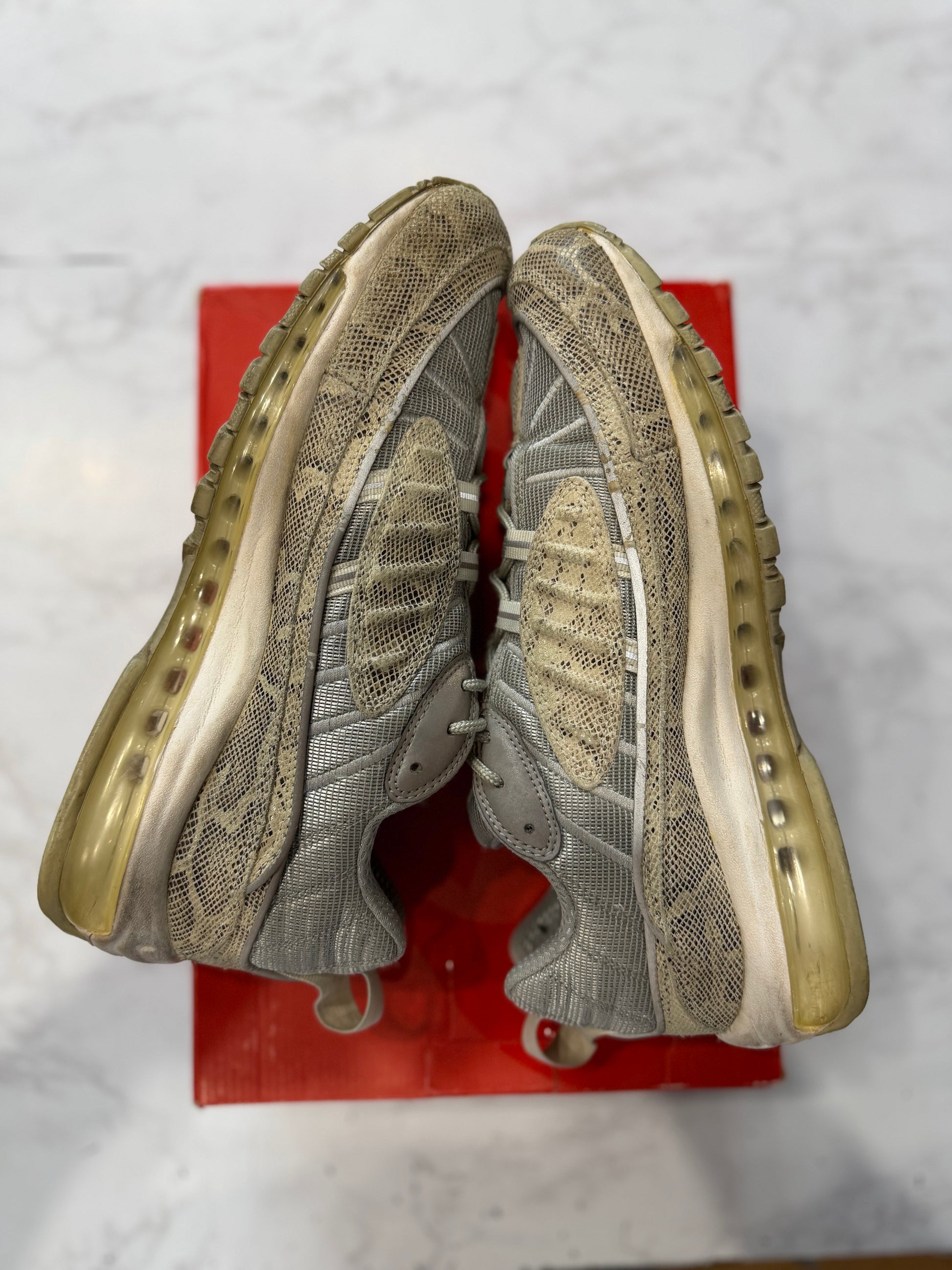 Nike Air Max 98 Supreme Snakeskin PRE-OWNED