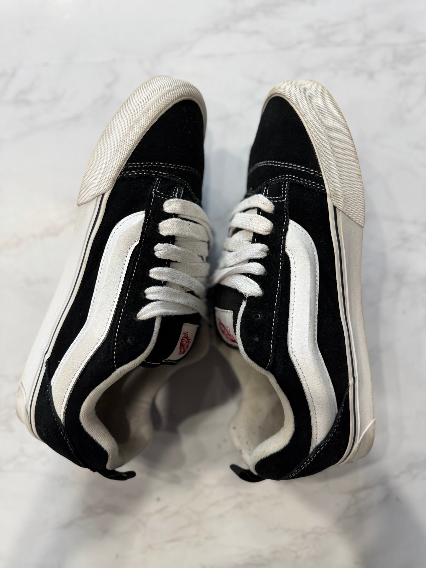 Vans Knu Skool Black White PRE-OWNED