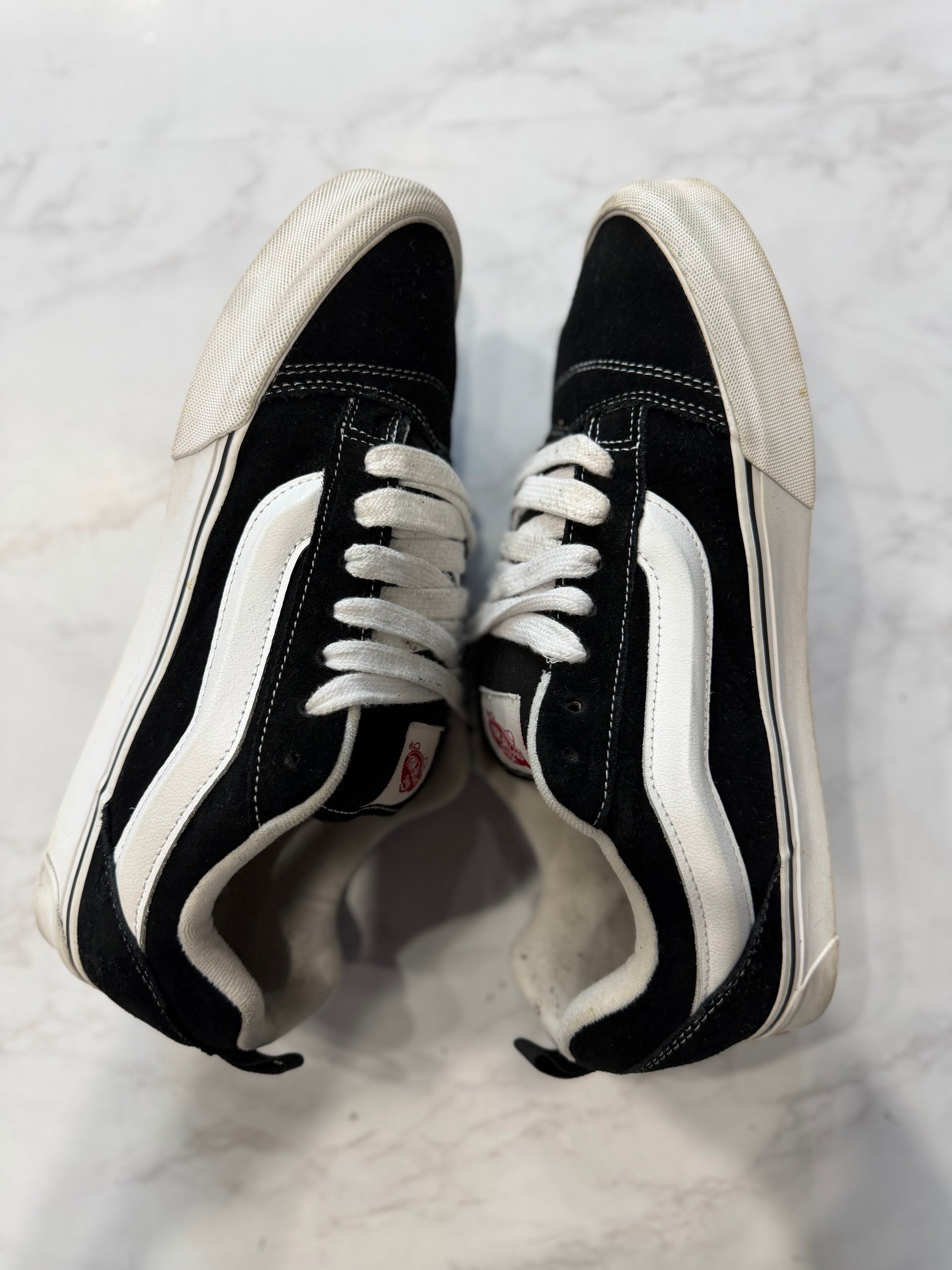 Vans Knu Skool Black White PRE-OWNED