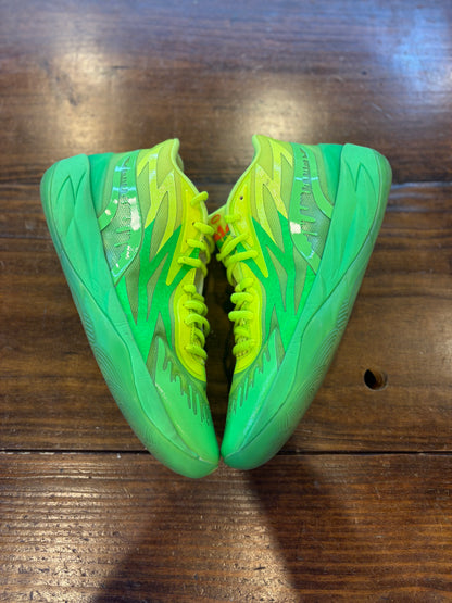 Puma LaMelo Ball MB.02 Nickelodeon Slime PRE-OWNED