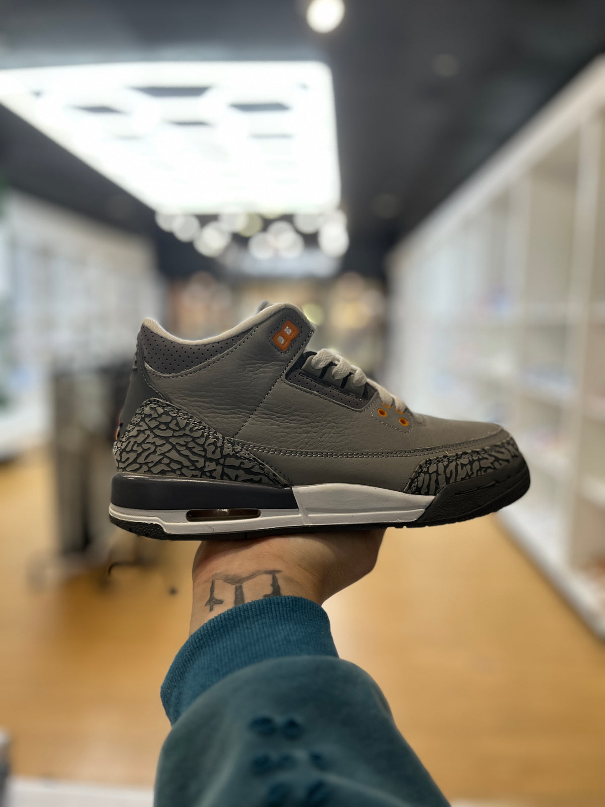 Jordan 3 Retro Cool Grey (2021) (GS) PRE-OWNED