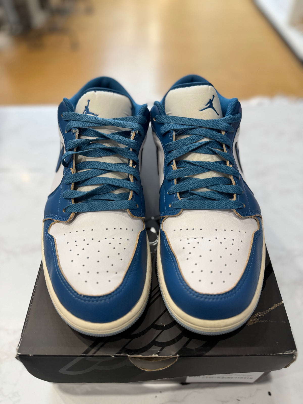 Jordan 1 Low Industrial Blue PRE-OWNED