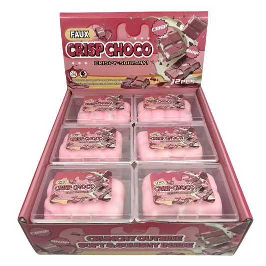 Pink Chocolate Crispy Pinch Toy