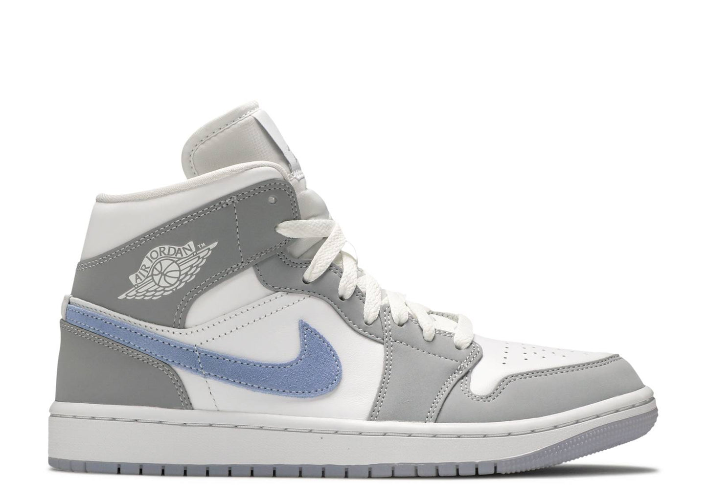 Wmns Jordan 1 Mid Wolf Grey Aluminum