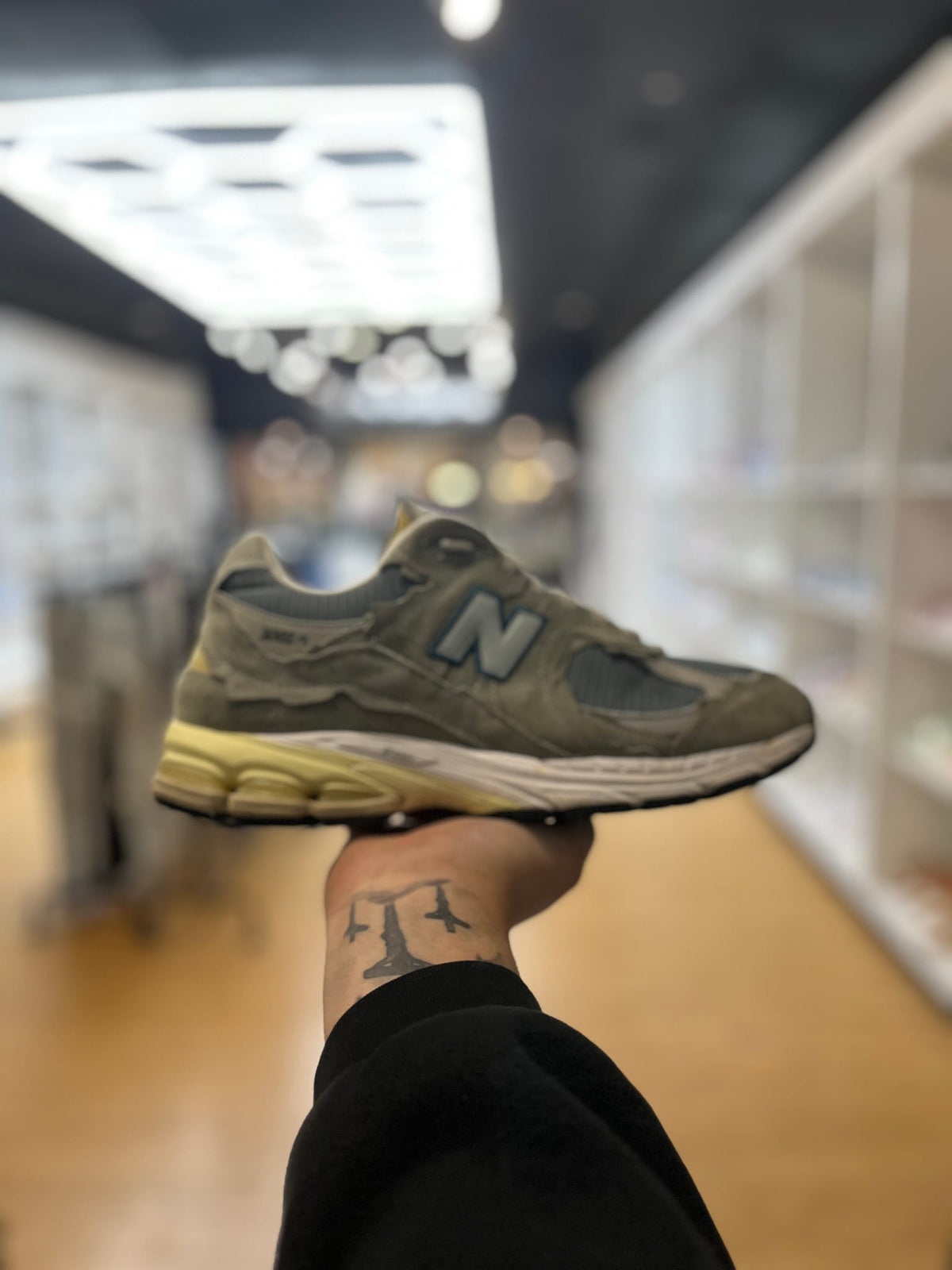 New Balance 2002R Protection Pack Mirage Grey PRE-OWNED