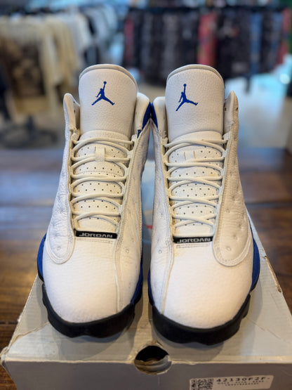 Jordan 13 Retro White Hyper Royal Black PRE-OWNED