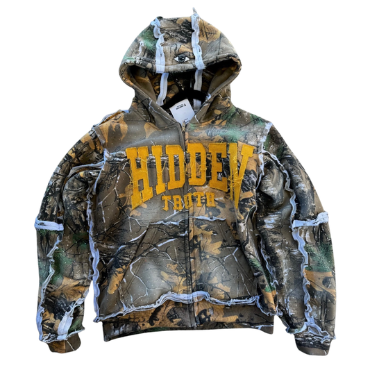 Hidden Truth Zip Up Camo