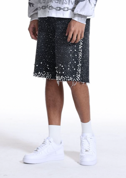 Concept "KEYSTONE" BLACK WASH JORTS