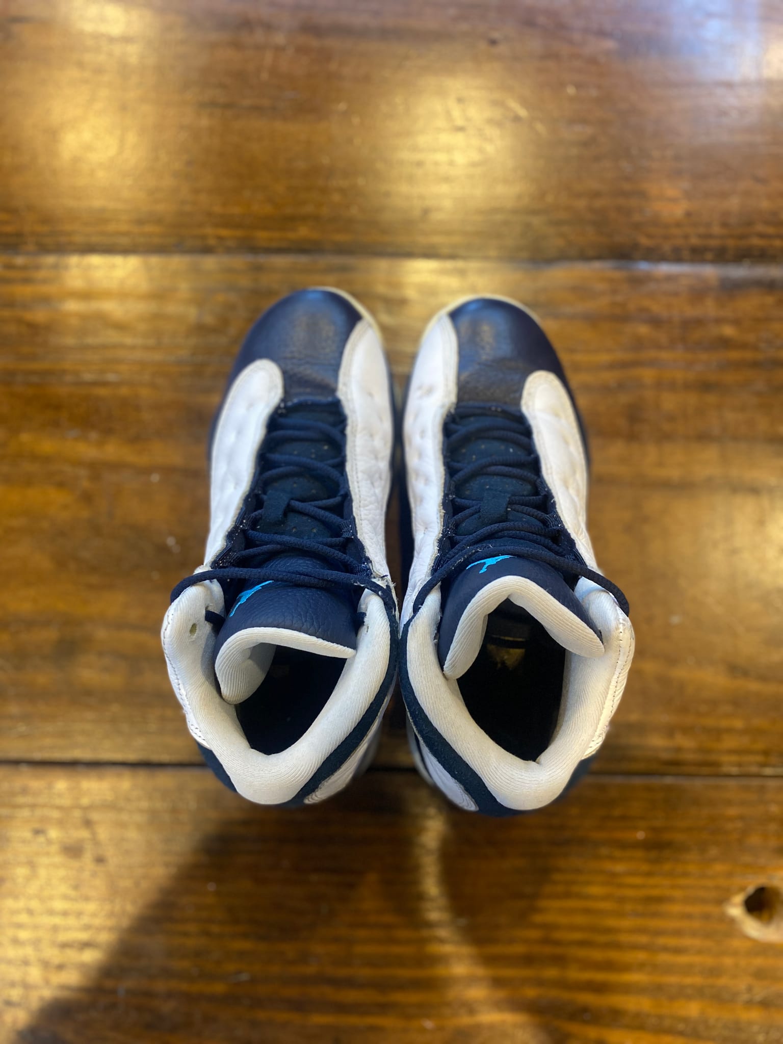 Jordan 13 Retro White Obsidian Powder Blue (GS) PRE-OWNED