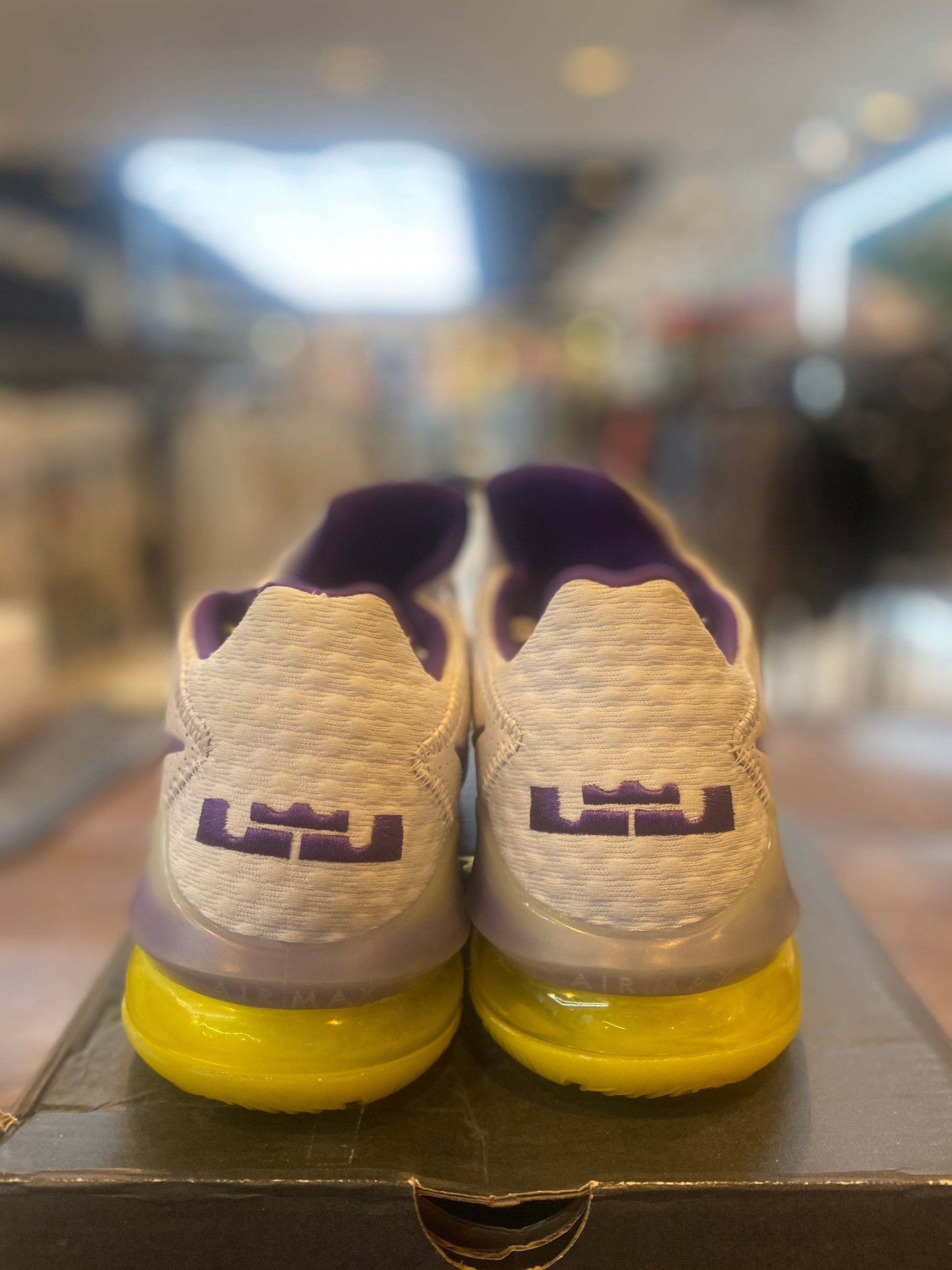 Nike LeBron 17 Low Lakers PRE-OWNED