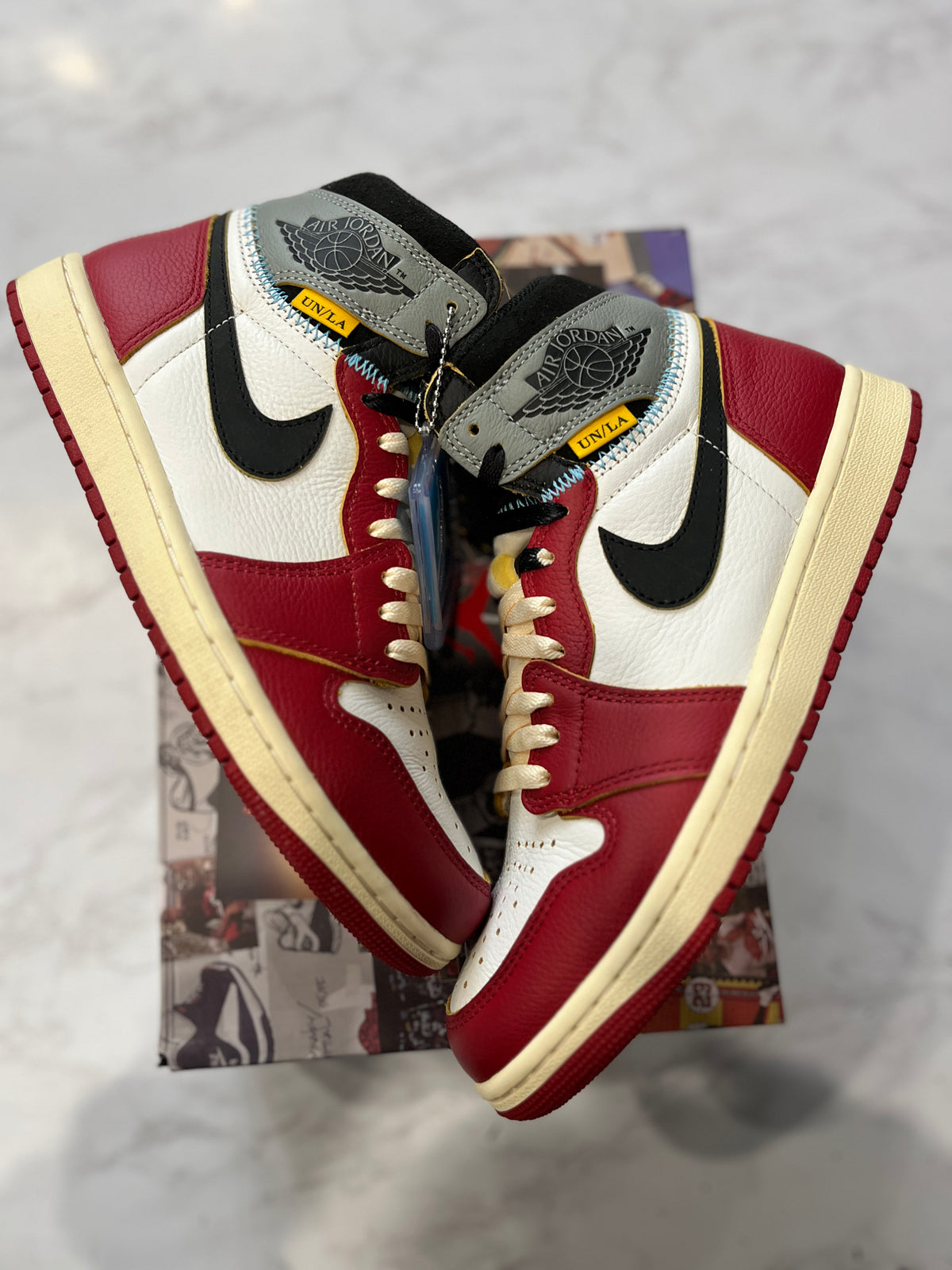 Jordan 1 Retro High OG SP Union LA Chicago Shadow PRE-OWNED
