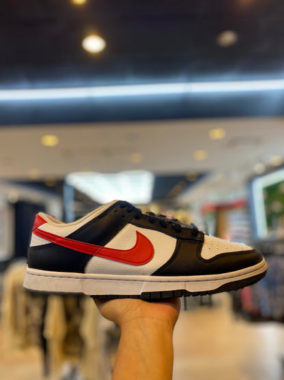 Nike Dunk Low Retro Red Swoosh Panda PRE-OWNED