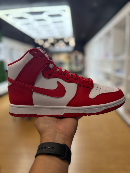 Nike Dunk High Championship White Red PRE-OWNED