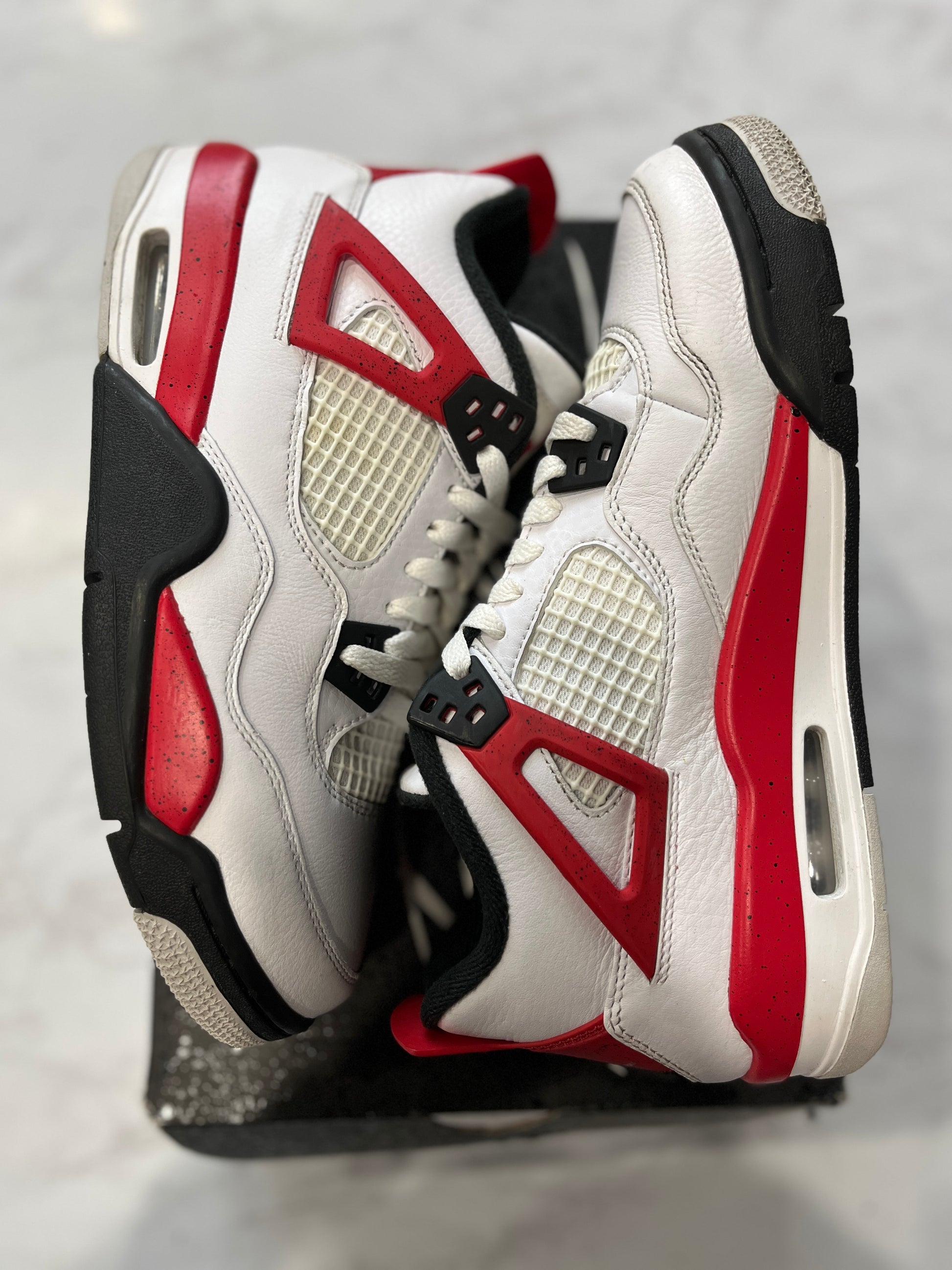 Jordan 4 Retro Red Cement (GS) PRE-OWNED