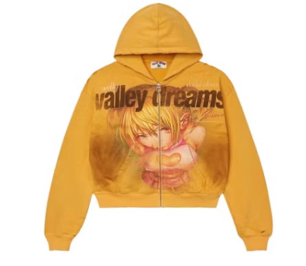 Vale Forever Gold Rush Zip Up Hoodie
