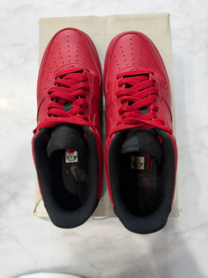 Nike Air Force 1 Low '07 'Gym Red Black' PRE-OWNED