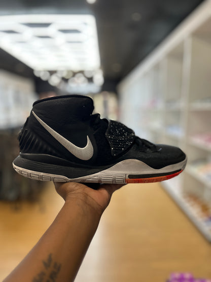 Nike Kyrie 6 Jet Black White PRE-OWNED