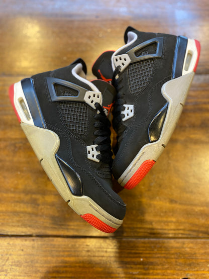 Jordan 4 Retro Bred (2019) (GS) - PRE-OWNED