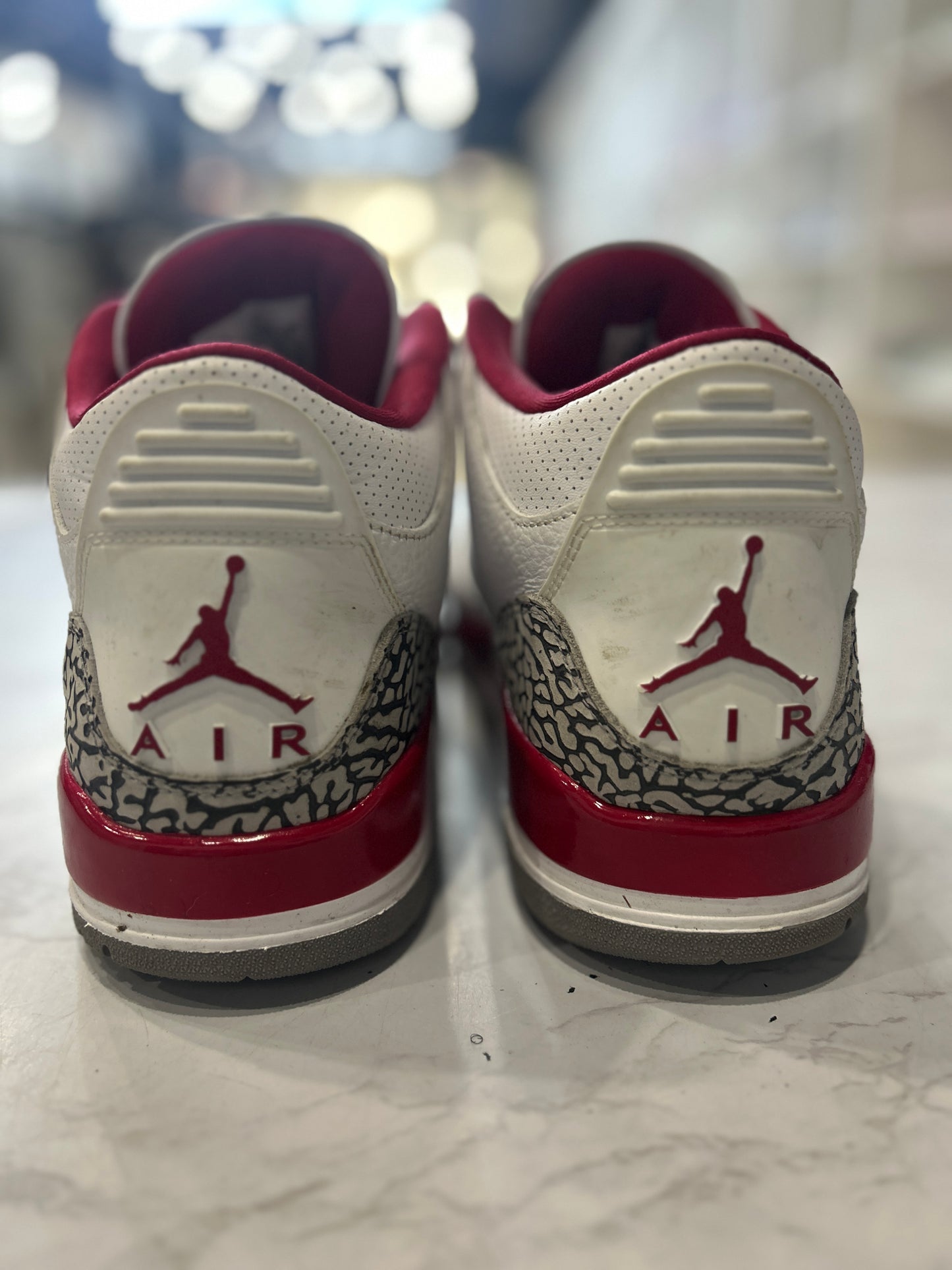 Jordan 3 Retro Cardinal Red PRE-OWNED