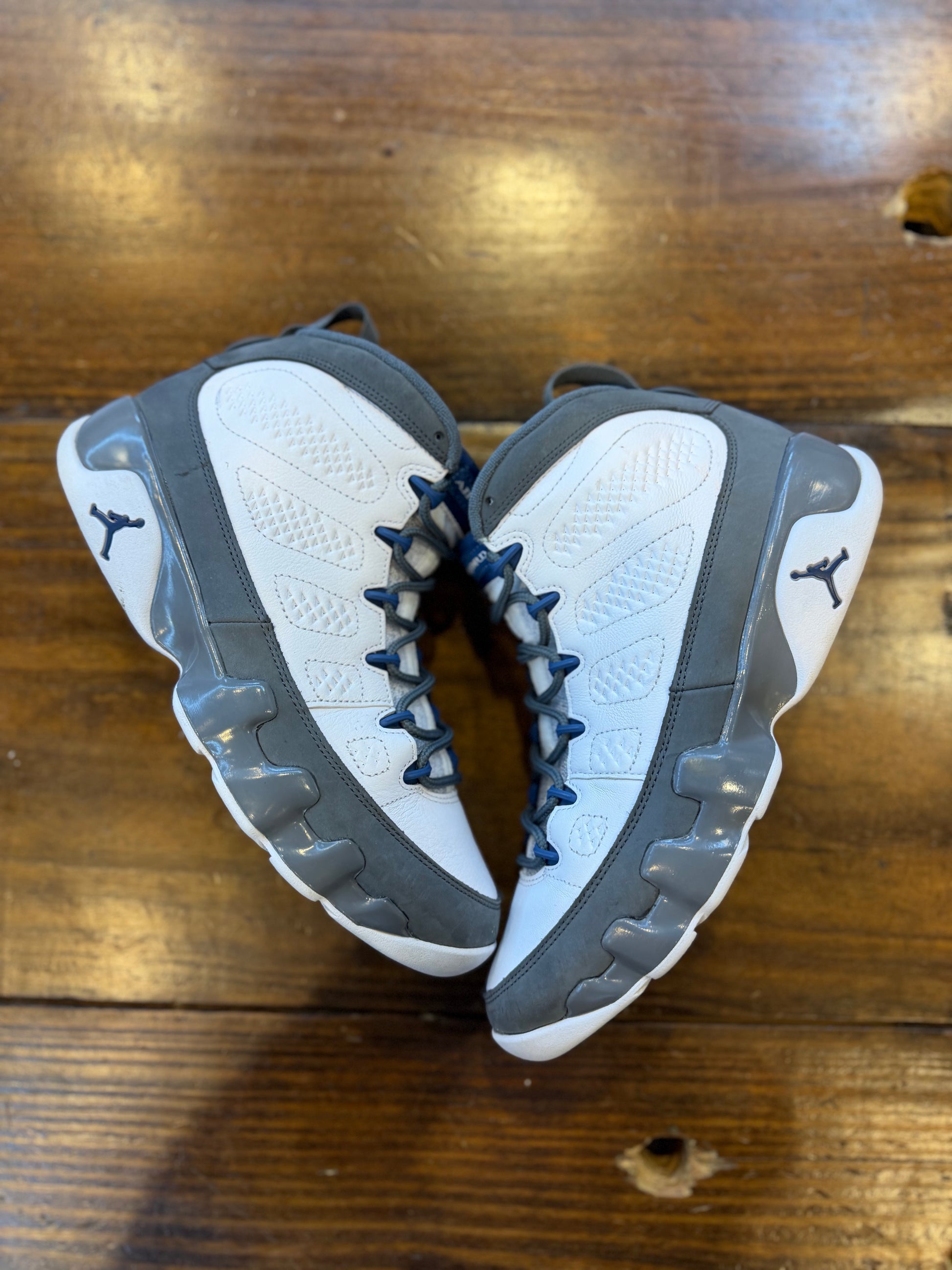 Jordan 9 Retro Flint Grey French Blue (2026) PRE-OWNED