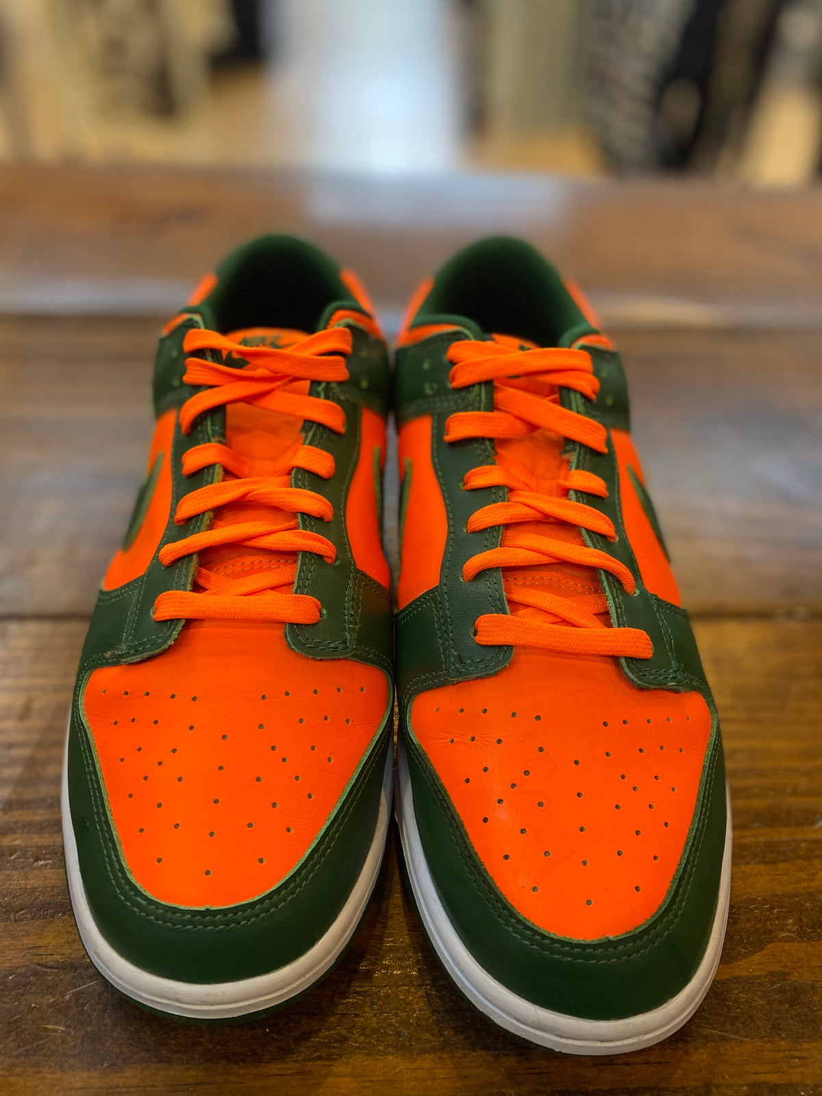 Nike Dunk Low Retro Miami Hurricanes PRE-OWNED
