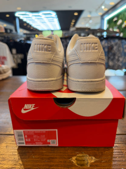 Nike Court Vision Low Next Nature Triple White PRE-OWNED