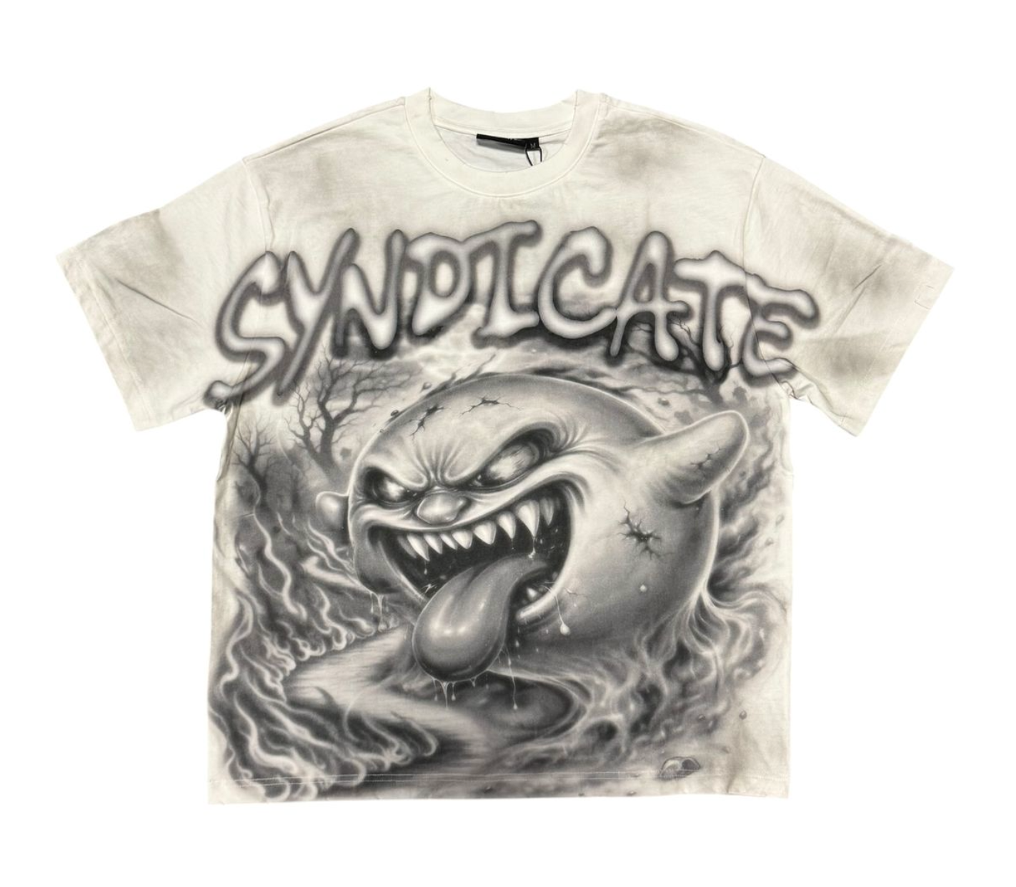 Syndicate "Airbrush Tee" White