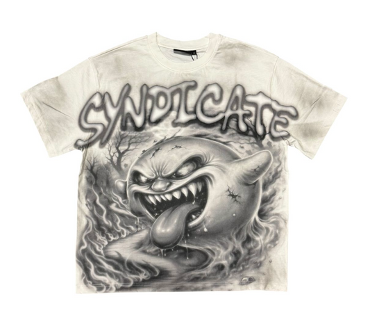 Syndicate "Airbrush Tee" White