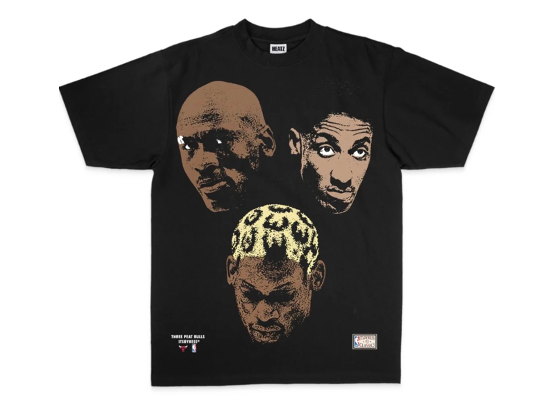 Bulls 3 Peat Tee (F B)