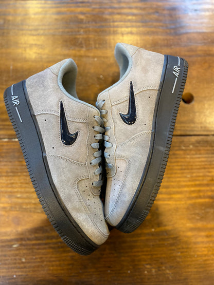 Nike Air Force 1 '07 Low Jewel Cool Grey Black PRE-OWNED