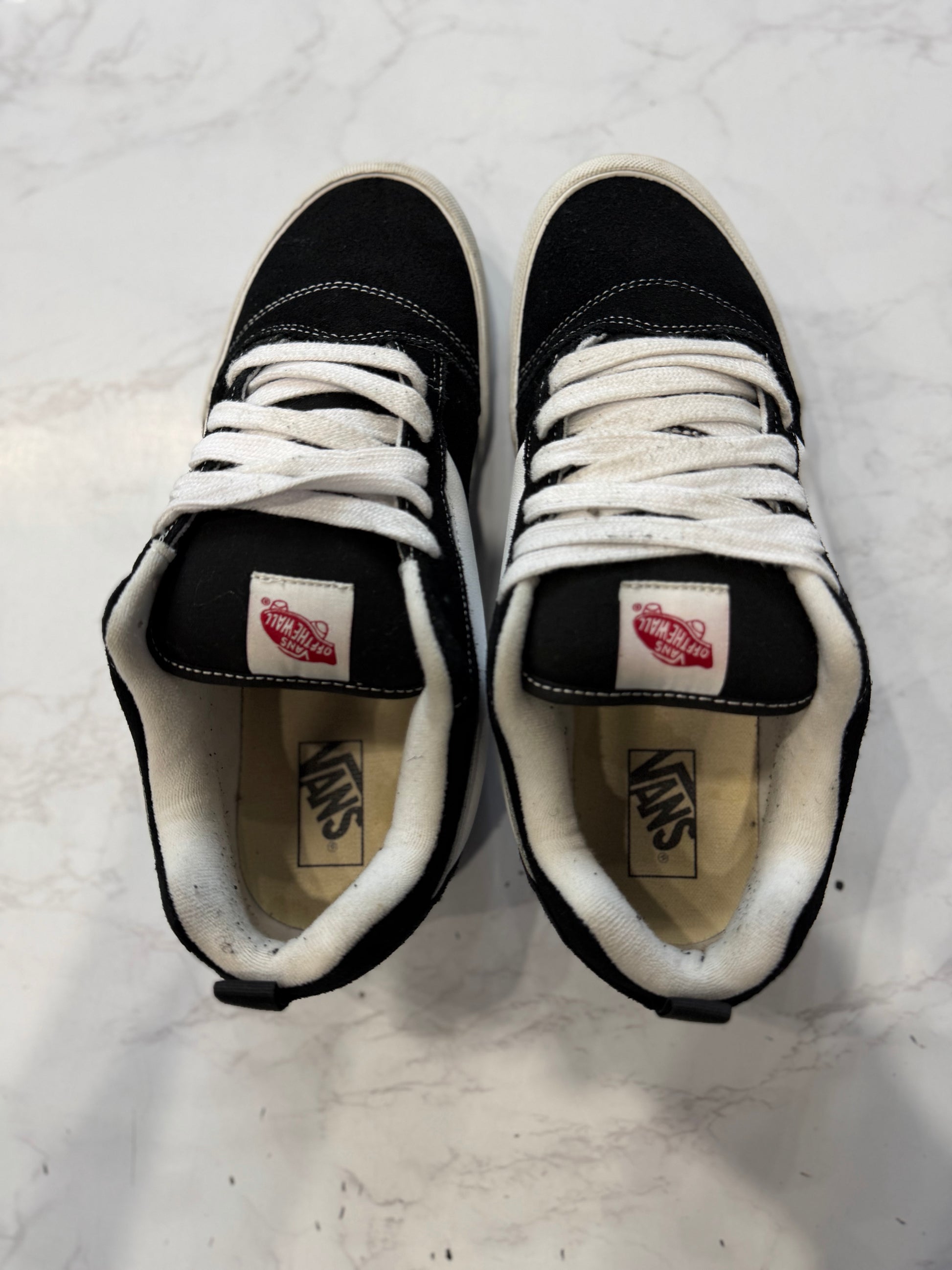 Vans Knu Skool Black White PRE-OWNED