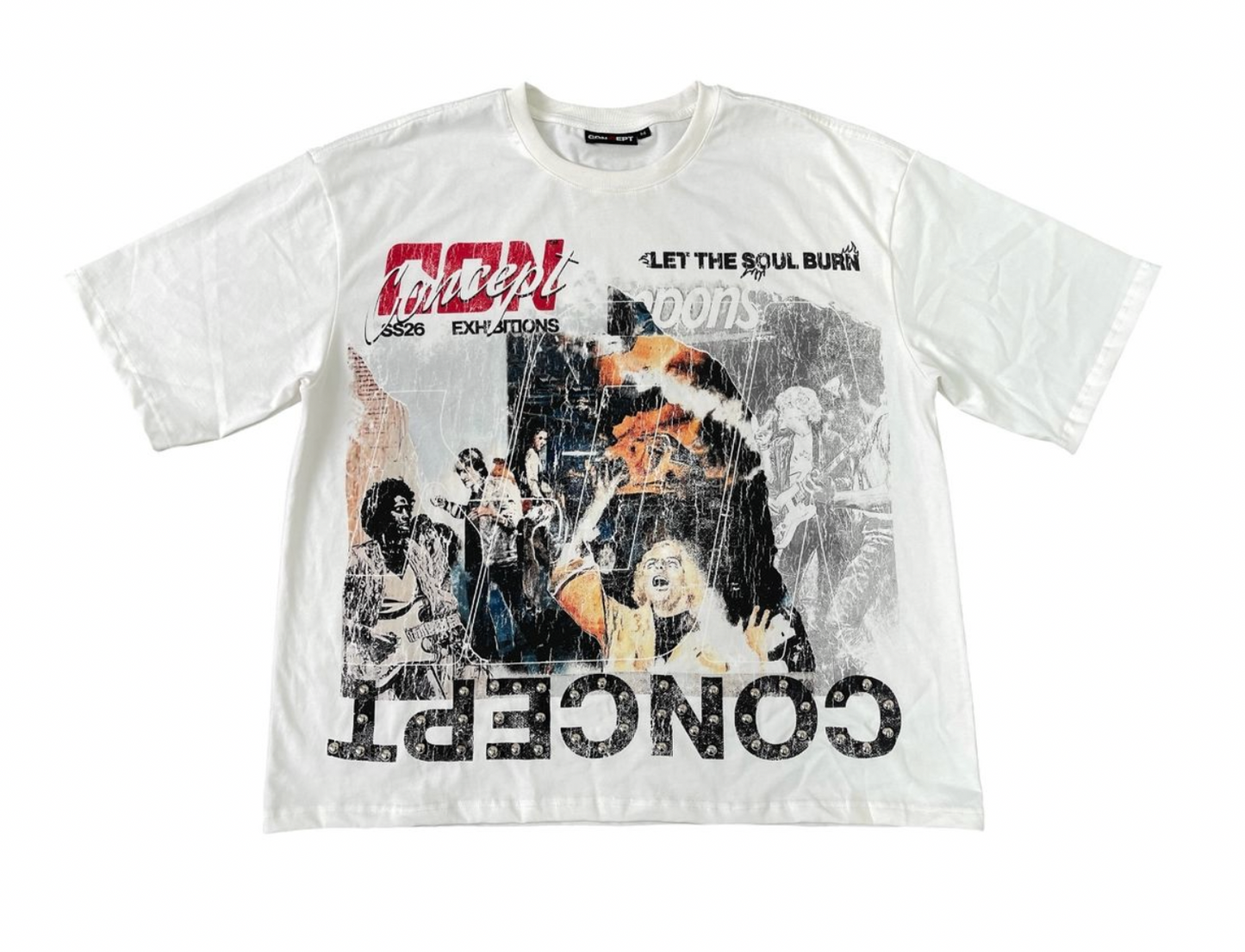 Concept "Soul" Boxy Tee - White