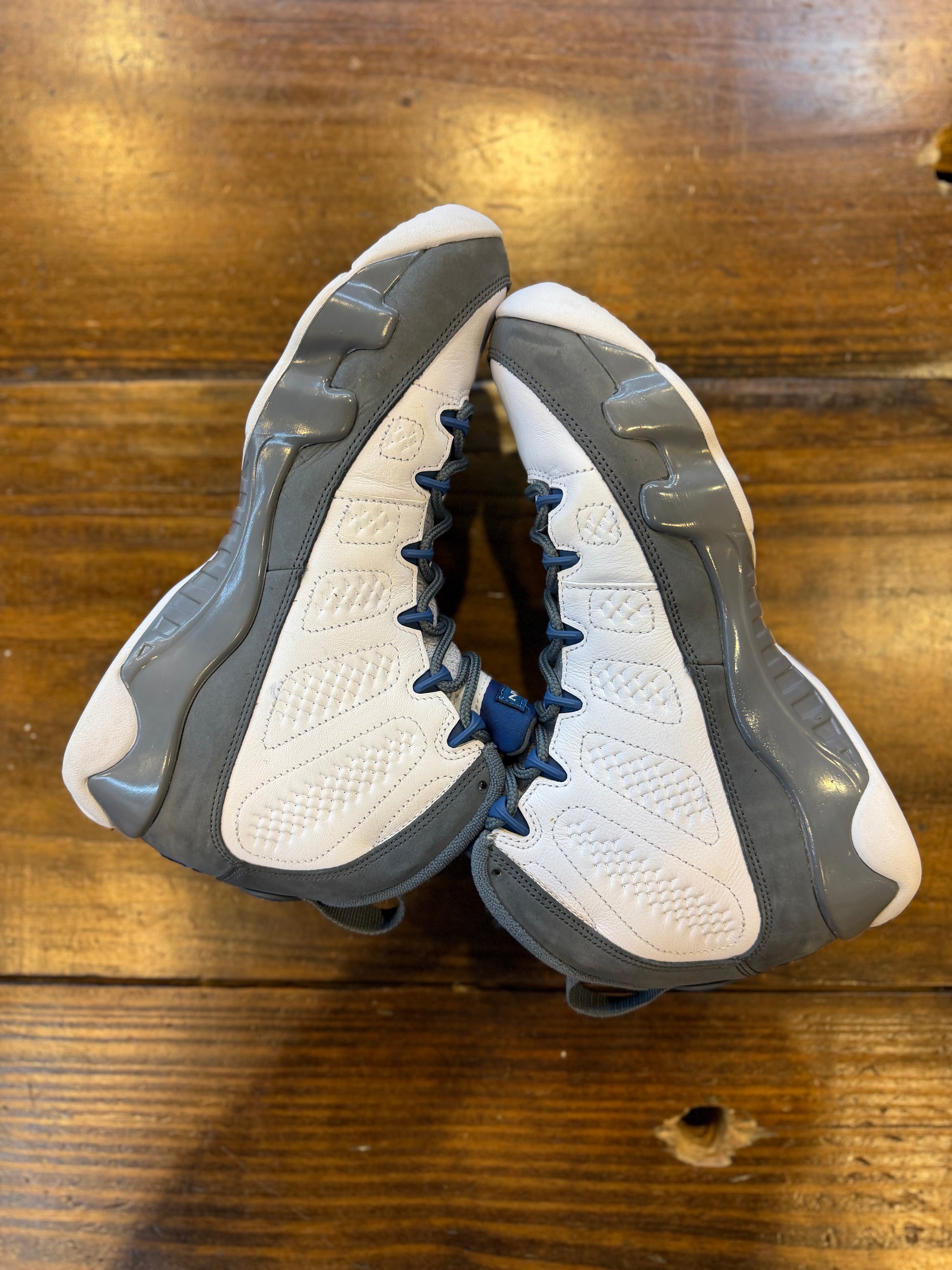 Jordan 9 Retro Flint Grey French Blue (2026) PRE-OWNED