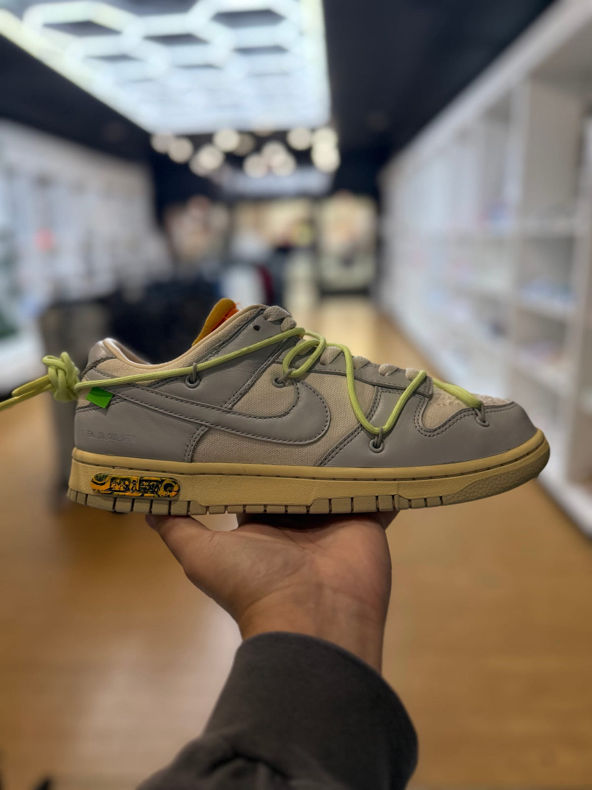 Nike Dunk Low Off-White Lot 43 PRE-OWNED