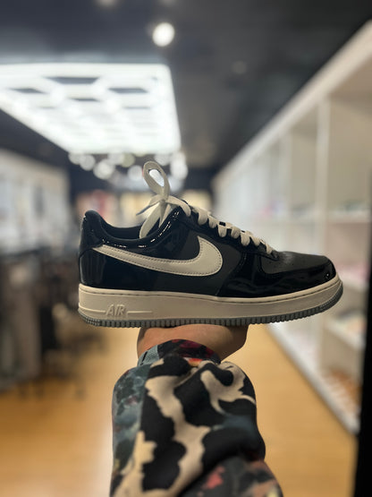 Nike Air Force 1 Low Black Iron Grey Patent PRE-OWNED